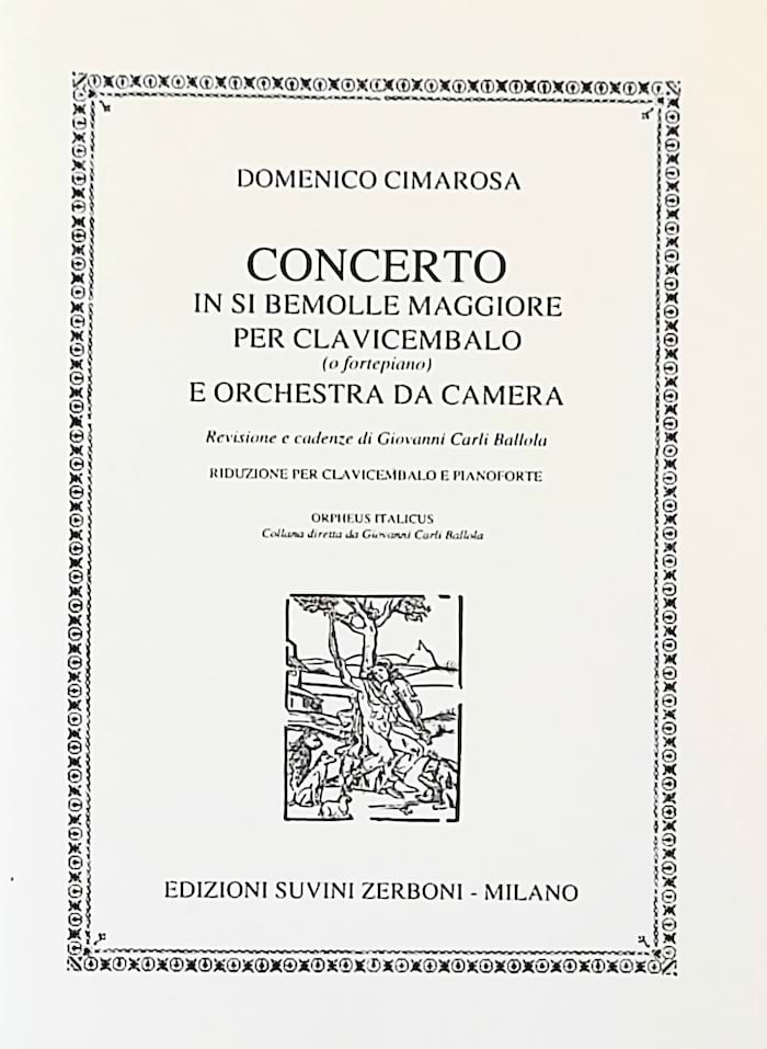 Concerto pour clavecin et orchestre en Si bémol Majeur - CIMAROSA