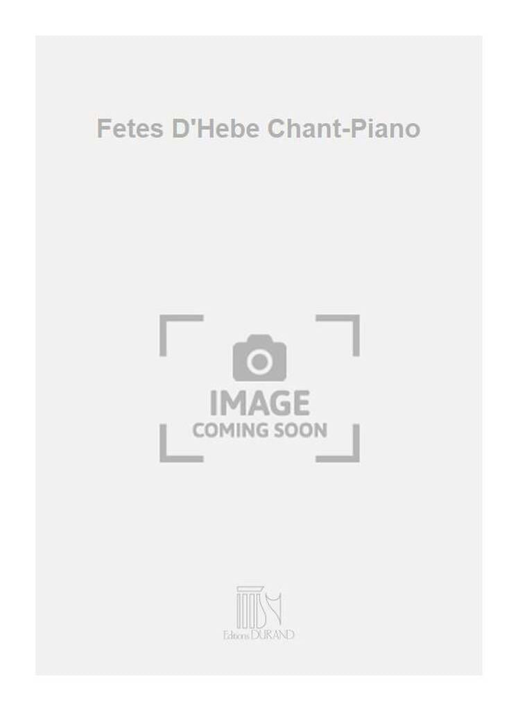 Les Fêtes D'Hébé - RAMEAU - Partition - Opéras
