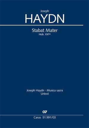 Stabat Mater - Joseph Haydn - Partition - Chœur