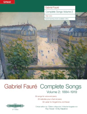 Complete Songs Volume 2 Voix Haute FAURÉ Partition Mélodies