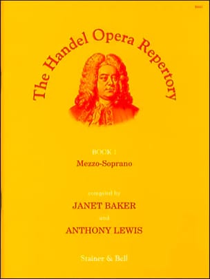 Opera Repertory Book 1. Mezzo HAENDEL Partition Mélodies