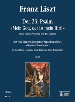 Der 23. Psalm Mein Gott, Der Est Mein Hirt - LISZT - Partition