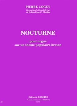 Nocturne - Orgue Pierre Cogen Partition Orgue