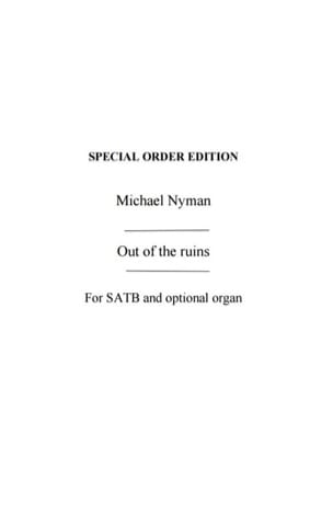 Out Of The Ruins Michael Nyman Partition Chœur