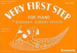 My Very First Step For Beginners Barbara Kirkby-Mason Partition Piano