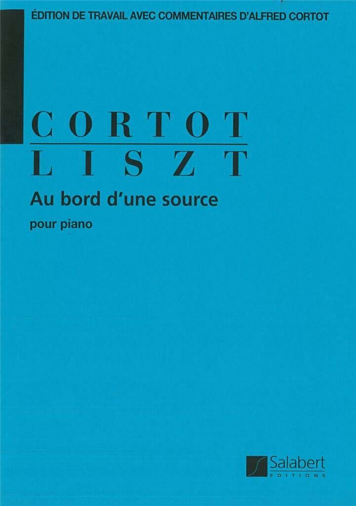 Au Bord d'une Source LISZT Partition Piano
