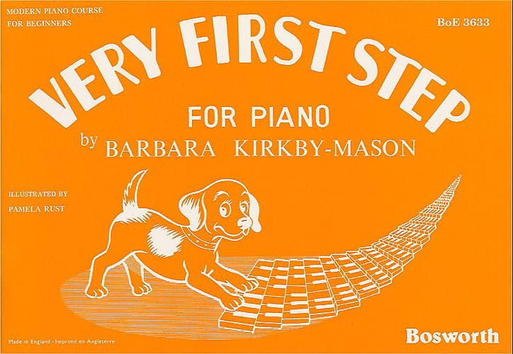 My Very First Step For Beginners Barbara Kirkby-Mason Partition Piano