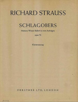 Schlagobergs Op. 70 Strauss Partition Piano