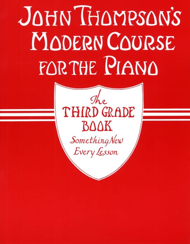 Méthode Moderne de Piano Volume 3 John Thompson Partition Piano