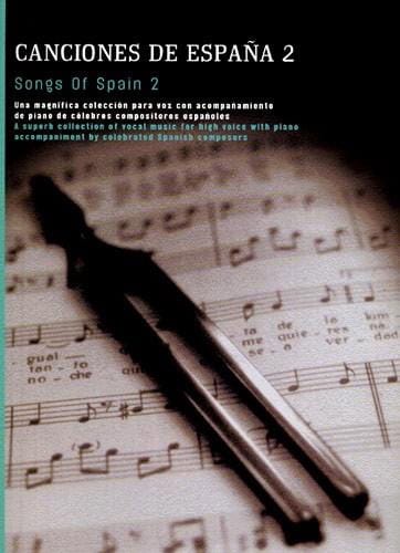 Canciones de España Volume 2 Partition Mélodies