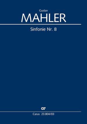 Symphonie n° 8 MAHLER Partition Chœur