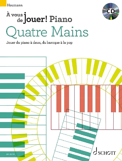 A vous de jouer PIANO ! 4 Mains Hans-Günter Heumann Partition Piano