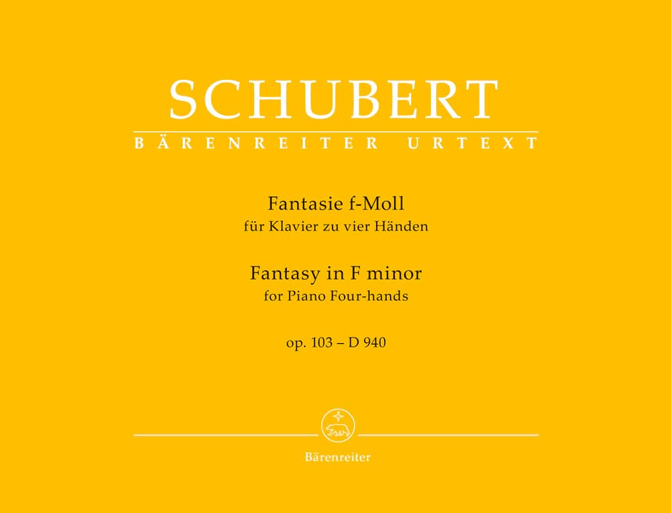 Fantaisie en fa mineur SCHUBERT Partition Piano