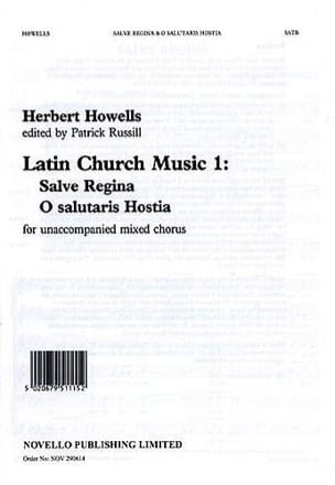 Salve Regina ; O Salutaris Hostia Herbert Howells Partition Chœur