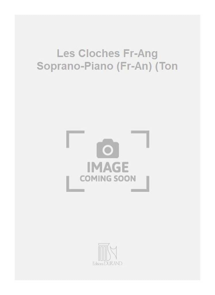 Les Cloches. Voix Elevée DEBUSSY Partition Mélodies