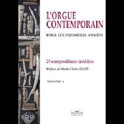 L'orgue Contemporain Volume 1 Partition Orgue