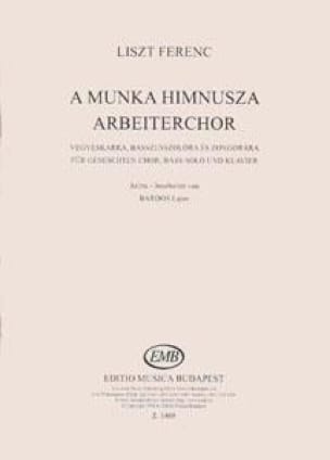 Arbeiterchor LISZT Partition