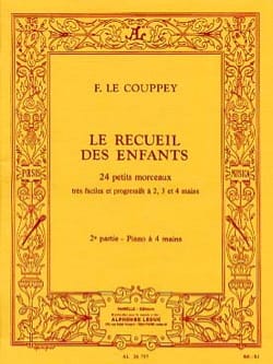 Le Recueil des Enfants Volume 2 - 4 Mains Couppey Le Partition Piano