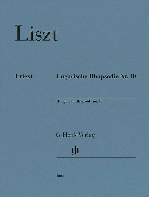 Rhapsodie Hongroise N° 10 LISZT Partition Piano