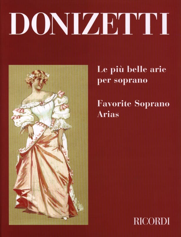 Le Piu Belle Arie Per Soprano DONIZETTI Partition Opéras