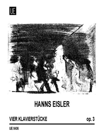 4 Klavierstücke Op. 3 - Hanns Eisler - Partition - Piano