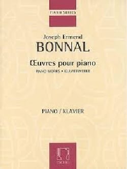 Oeuvres Pour Piano Ermend Bonnal Partition Piano