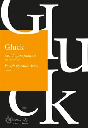 Air d'opéra français - Haute-contre GLUCK Partition Opéras