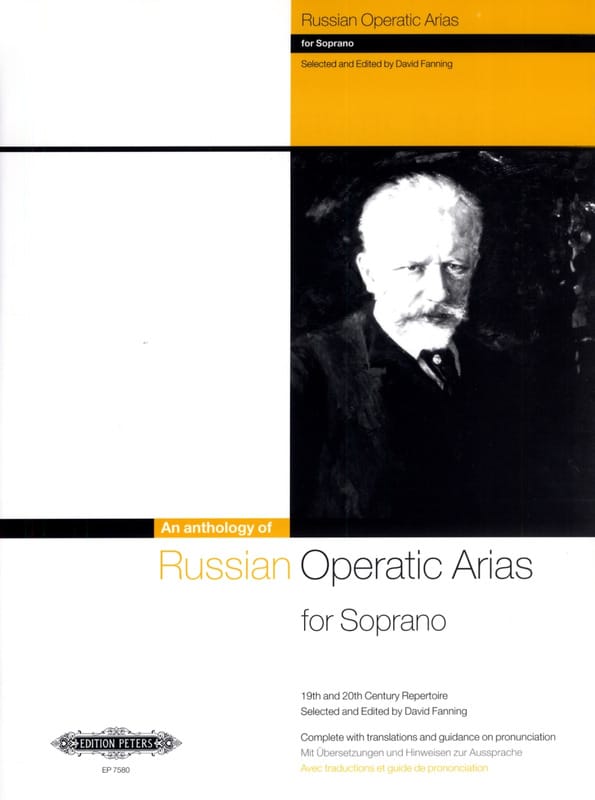 Russian Operatic Arias Soprano Partition Opéras