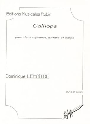 Calliope Dominique Lemaitre Partition Duos