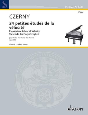 La Petite Vélocité Opus 636 CZERNY Partition Piano