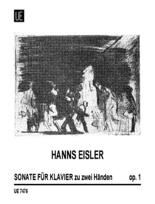 Sonate pour piano Opus 1 Hanns Eisler Partition Piano
