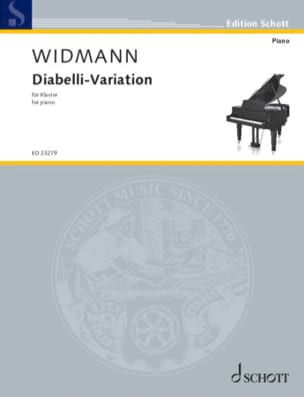 Diabelli-Variation Jörg Widmann Partition Piano