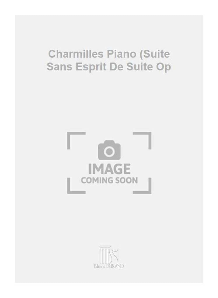 Charmilles Florent Schmitt Partition Piano