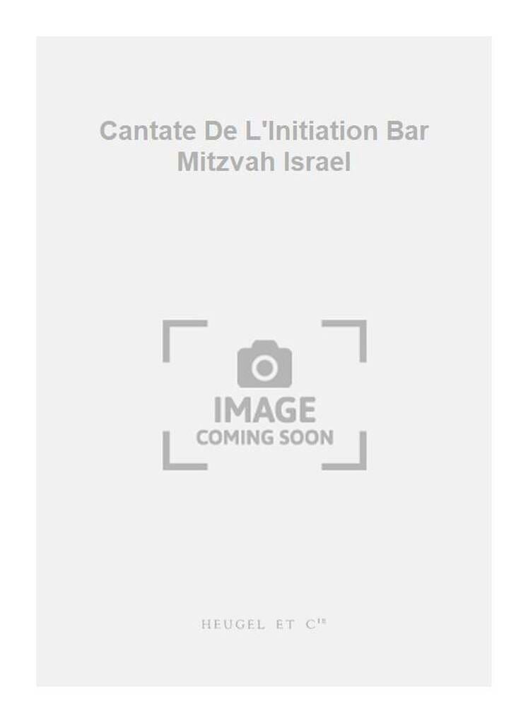 Cantate De L'Initiation MILHAUD Partition Chœur