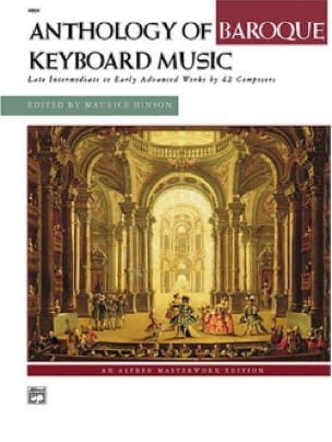 Anthology Of Baroque Keyboard Music Partition Piano