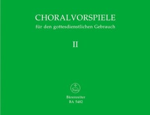 Choralvorspiele Volume 2 Partition Orgue