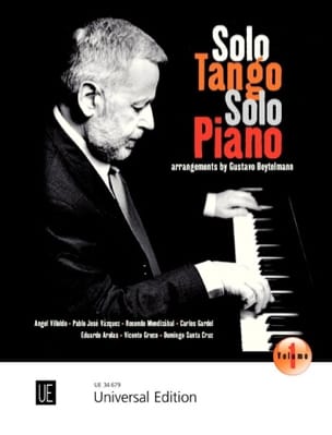 Solo Tango, Solo Piano. Volume 1 Partition Piano