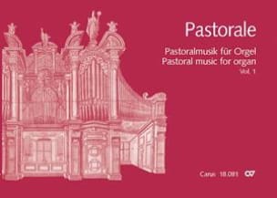 Pastorale. Volume 1 Partition Orgue