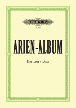 Arien Album Baryton / Basse Partition Opéras