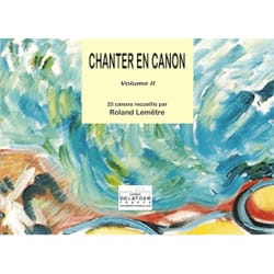 Chanter En Canon Volume 3 Partition Chœur