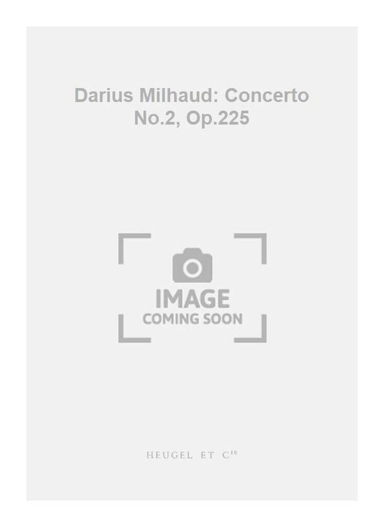 Concerto N°2 - MILHAUD - Partition - Piano