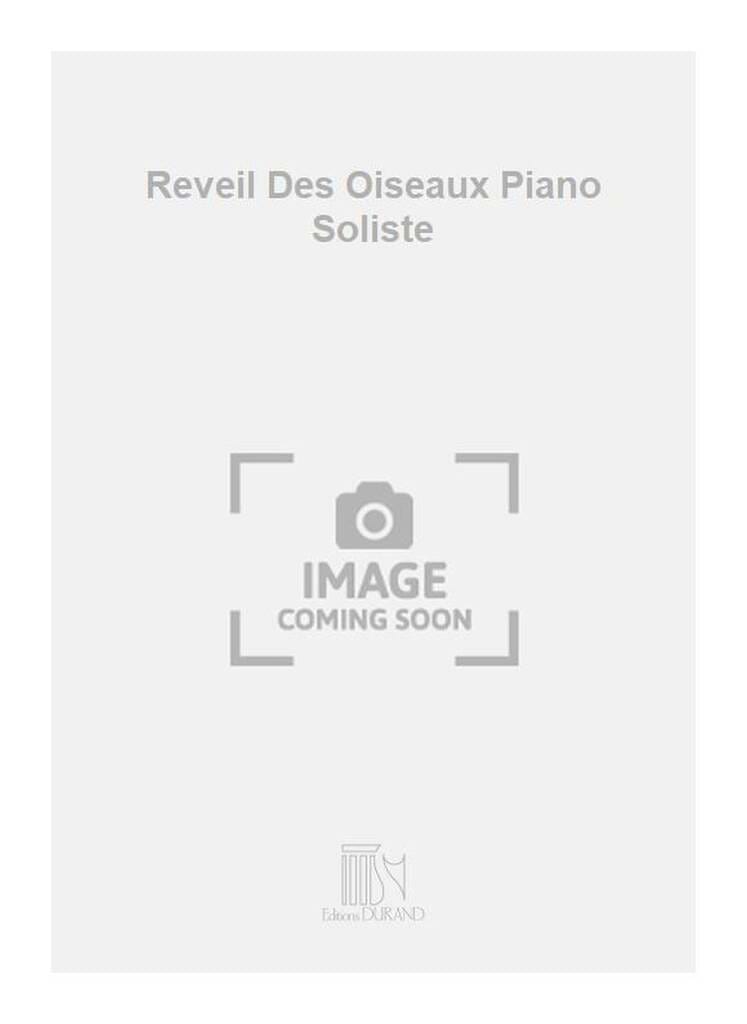 Réveil des Oiseaux - Partie Soliste MESSIAEN Partition Piano