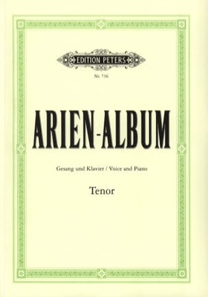 Arien Album Ténor Partition Recueils