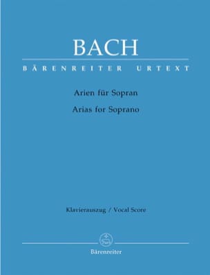 Das Arienbuch - Soprano BACH Partition Mélodies