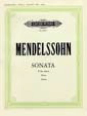 Sonata Si Bémol Mineur MENDELSSOHN Partition Piano