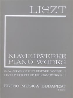 Transcriptions de ses œuvres, Volume 1 Série 1, Volume 15 - LISZT