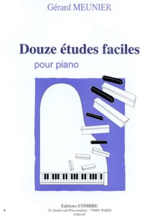 12 Etudes Faciles - Gérard Meunier - Partition - Piano