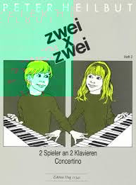 2 X 2, Volume 2. 2 Pianos Peter Heilbut Partition Piano