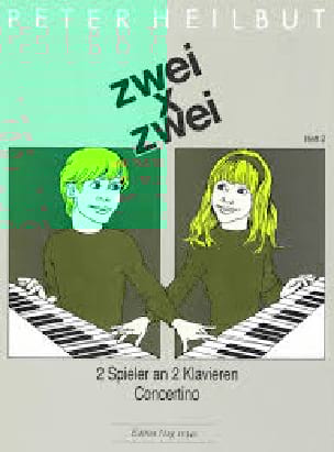 2 X 2, Volume 2. 2 Pianos Peter Heilbut Partition Piano