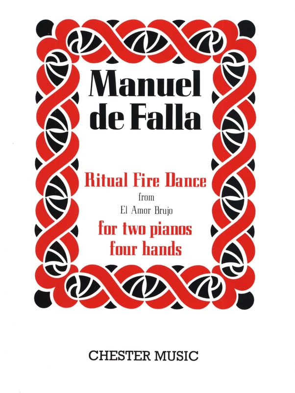 Ritual Fire Dance. 2 Pianos DE FALLA Partition Piano